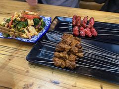 -长青菠菜面·烧烤