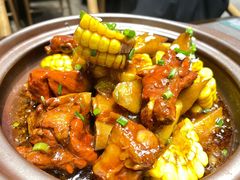 石锅山药排骨-闫府私房菜·百年鲁菜(恒隆店)