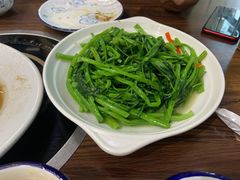 椒丝腐乳空心菜-朋友轩粤菜(十里河店)