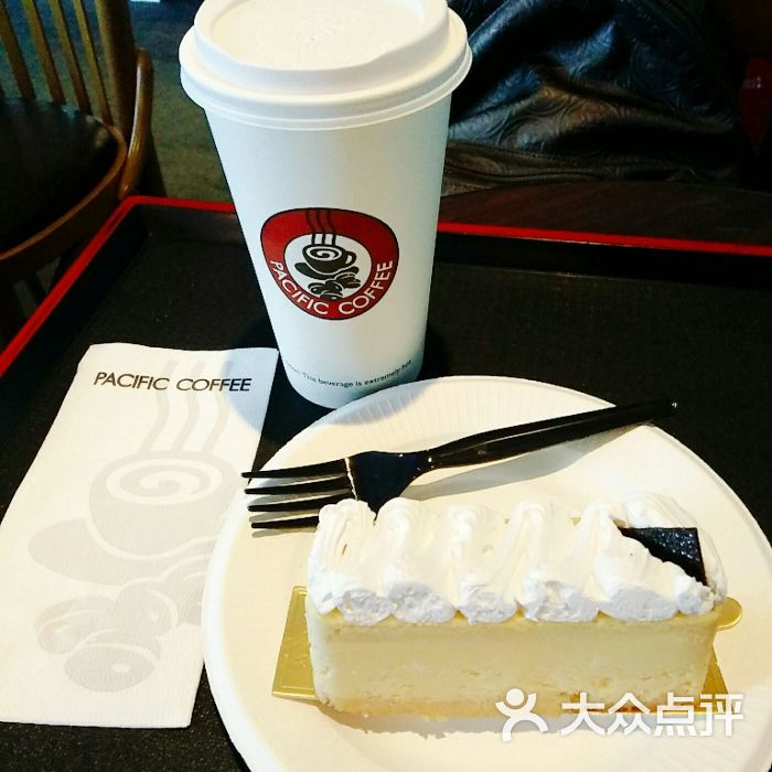 太平洋咖啡(北大医院店)榴莲芝士蛋糕图片 - 第10张
