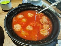 番茄圆子-土桥手掌鸡·26年灌县老味道(都江堰店)