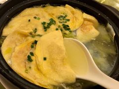 石锅鸡汤烩手工蛋饺-上海小南国(国发店)