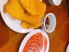 炸窝头-玫瑰红烤羊排(北新桥三条店)