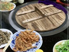 -北京龙庆四季香农家饭庄·灶台鱼·碳烤虹鳟鱼(龙庆峡店)