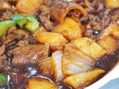 土豆牛肉-上海对外经贸大学松江校区-食堂