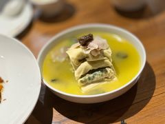 浇头荠菜百叶包-金枝玉叶上海人家食府(三里河店)