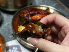-草家酱蟹炭火烤肉店(珲春南路一店)