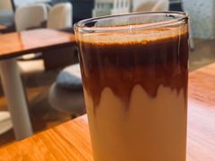 红豆沙拿铁-Line 咖啡(石厦花园店)