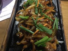 铁板鱿鱼须-老炉家木炭烤肉(长江国际店)