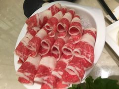 -海上明月海鲜火锅 鲜切牛肉