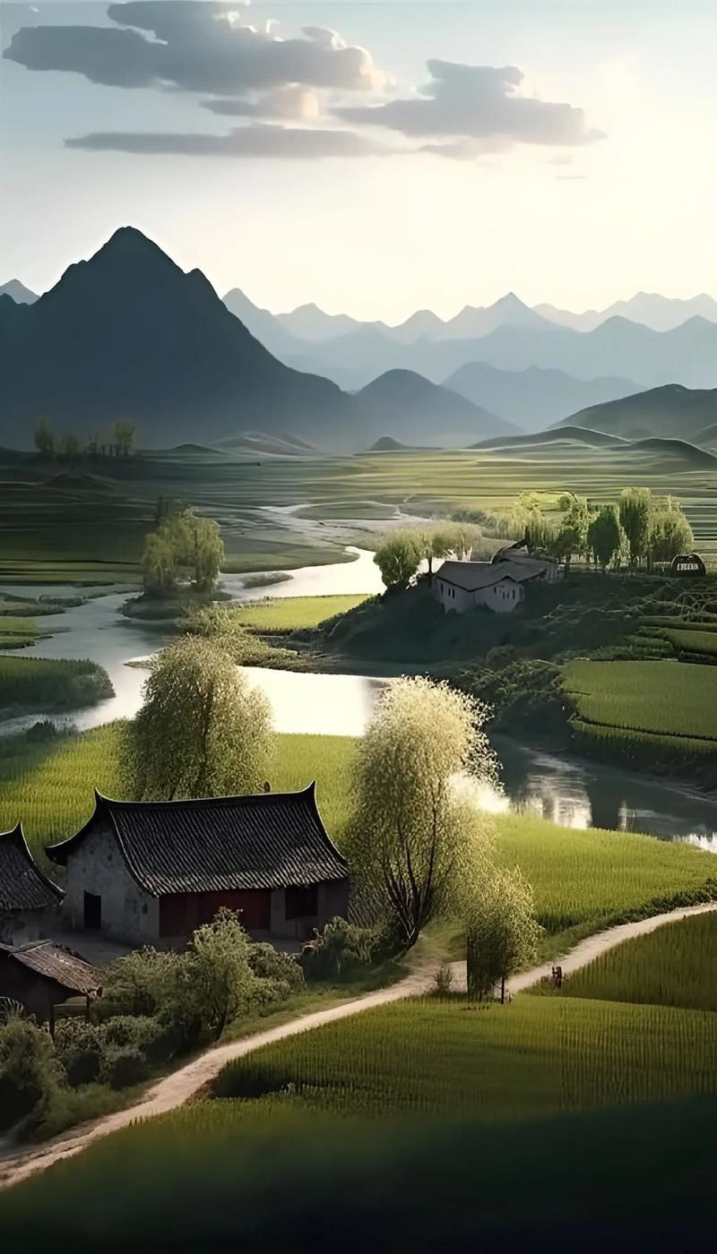 如诗如画风光