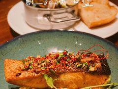 香煎挪威三文鱼-Bistro 63 创意融合料理(广粤天地店)