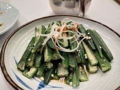 白灼秋葵-东兴楼饭庄(六里桥店)