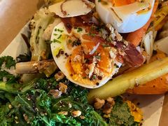 烤时令蔬菜配低温蛋-Cooking Man(中懋天地店)