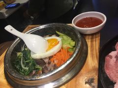 -明洞阿姨·韩式酱蟹烤肉·创意料理(三元桥店)