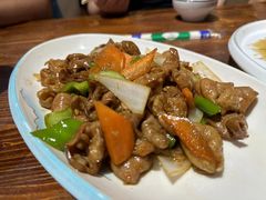 溜肥肠-快乐老家三鲜饺子东北菜(南六中路店)