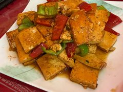 -陕北农家小吃风干羊肉剁荞面