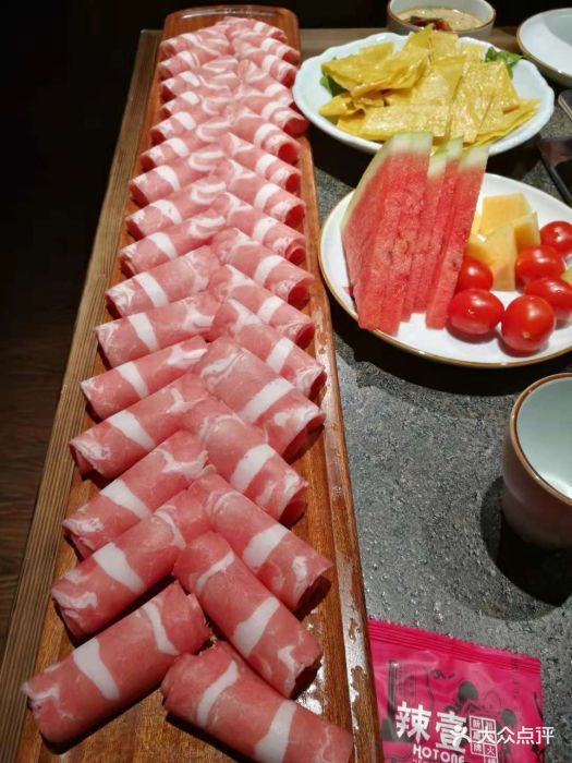 辣壹火锅(望京店)一米肥牛图片 第4张
