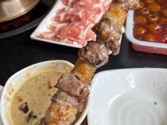 羊后腿肉串儿-情忆草原涮肉馆