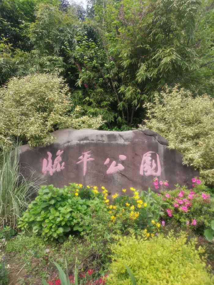 临平公园-"之前听说临平山有彩虹桥,虽然应该是晚上看.