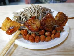 -老红桥炸灌肠牛肚锅烧烤(定福庄店)