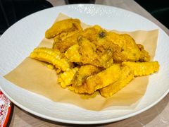 咸蛋黄焗鸡中翅-李叔叔虾蟹大排档(青羊店)