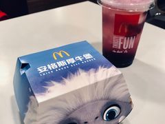 菠萝安格斯厚牛堡-麦当劳(一德路店)