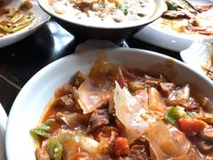 油炸豆腐炒粉皮-德居源