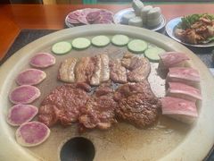 -老姐石板烧烤+铜炭火锅(总店)