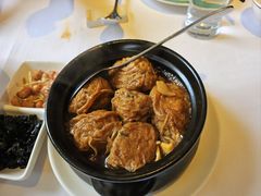 蚌肉油面筋塞肉-老洋房花园饭店(绍兴路店)