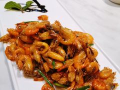 古法油爆虾-锦園(伊势丹美食城店)