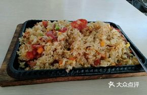 Home-style Sausage Iron Plate Rice
