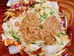 招牌肉酱凉皮-西北杂粮筐手工面凉皮(来福士店)