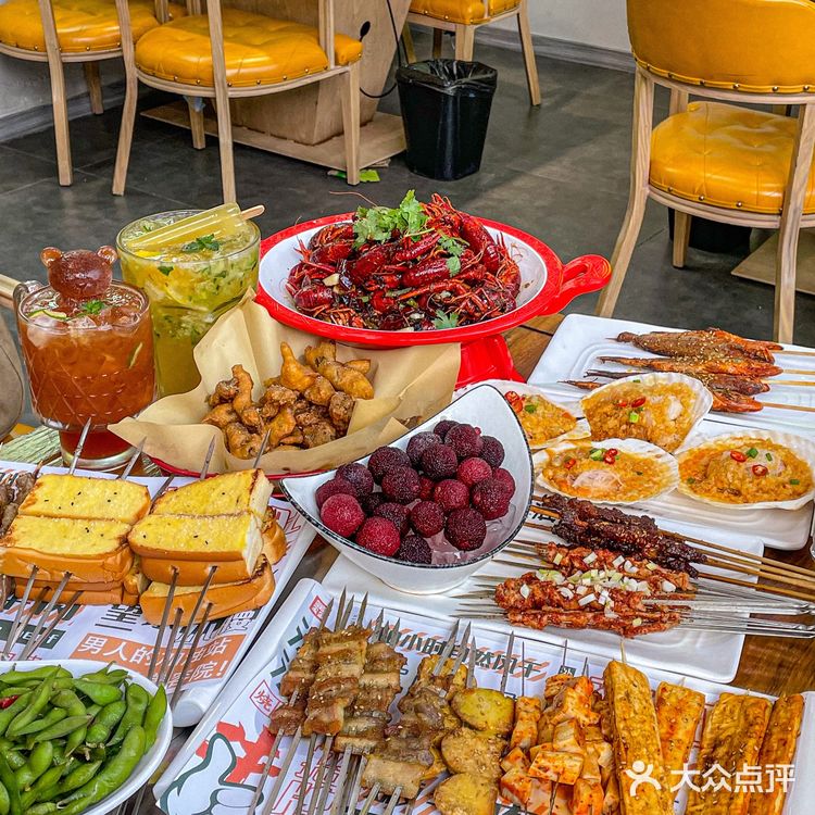 对不起钱钱💰天津这家烧烤的甜品我非吃不可！