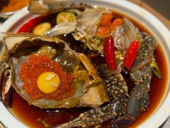 -草家酱蟹炭火烤肉店(珲春南路一店)