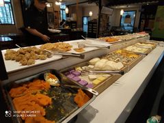 自助取餐区-清心素食自助餐厅(夫子庙店)