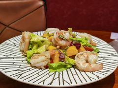 烤虾芒果沙拉-澳骄 Aussie Kitchen·手工披萨·西餐(国大店)