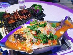 柠檬清蒸鲈鱼-暹罗泰·泰国餐厅(仁和新城店)