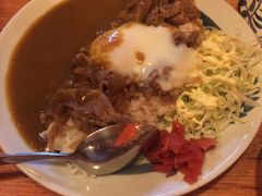 温泉蛋牛肉咖喱饭-醉虎传(南锣鼓巷店)