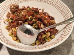 酸豆角炒鸡胗-湘轩·土菜研究院(光大店)