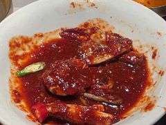 -草家酱蟹炭火烤肉店(珲春南路一店)