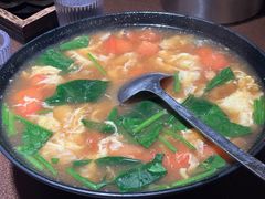 疙瘩汤-曼听小寨海鲜烧烤·大连辣炒大王(盖州街店)