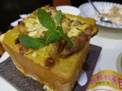 咖喱鸡排金砖焗饭-锦园春香港茶餐厅(西海湾旗舰店)