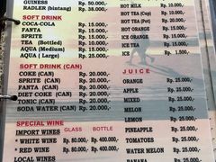 菜单-Ganesha Pudak Cafe