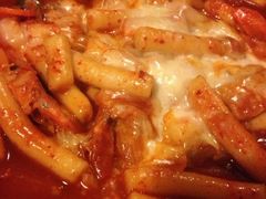 奶酪海鲜炒米条-包装马车·韩国料理·포장마차