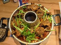 羊蝎子火锅-华府九号海鲜烧烤大排档(龙域店)