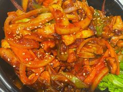 香辣鱿鱼-本家韩国烤肉(青岛万象城店)