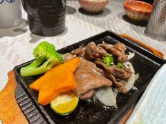 铁板薄烧牛舌套餐-王鼎精致料理铁板烧(世博源店)