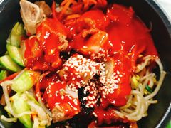 猪软骨拌饭-中央财经大学-食堂