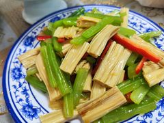 芹菜腐竹-清真·鸦儿李记·小馆(后海店)